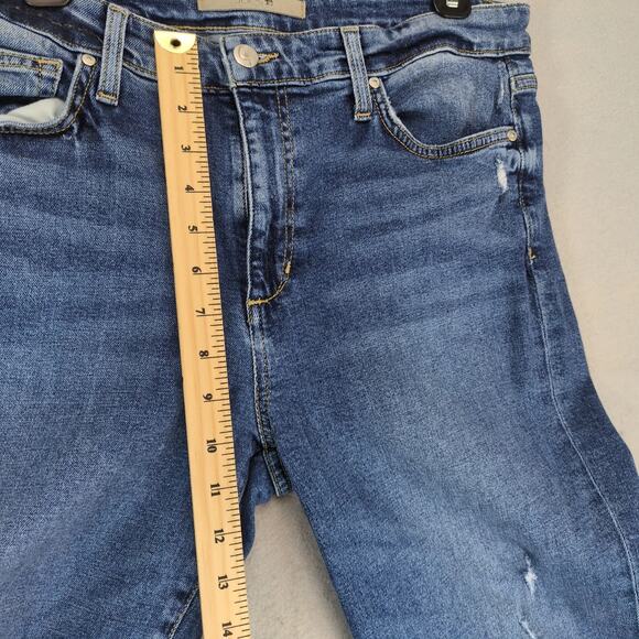 Joe's Jeans The Debbie High Rise Straight Ankle Women's 31 Stretch 32x27" Denim - Picture 7 of 10